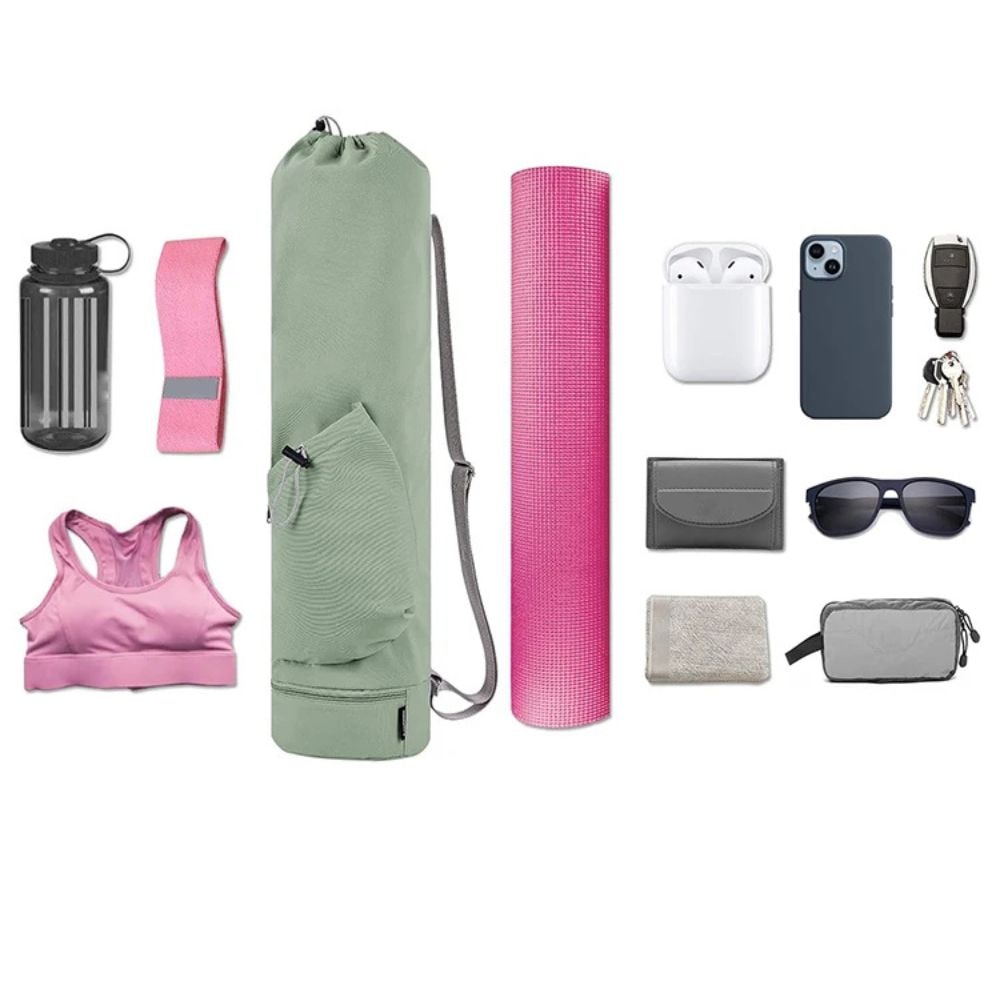 Yoga Mat Bag Fitness Carry Bag Durable Lightweight Stylish Gym Mat Bag - Image 5