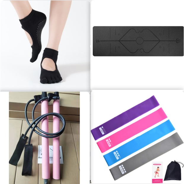 Yoga Mat Folding Exercise with Thick Cushioned Foam and Body Alignment Lines for Beginners - Image 12