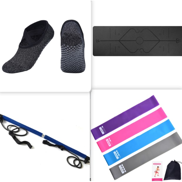 Yoga Mat Folding Exercise with Thick Cushioned Foam and Body Alignment Lines for Beginners - Image 20