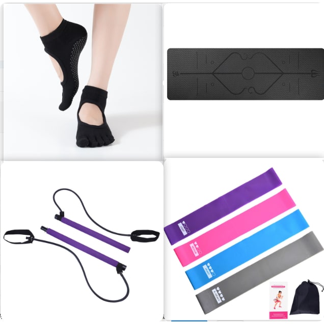 Yoga Mat Folding Exercise with Thick Cushioned Foam and Body Alignment Lines for Beginners - Image 24