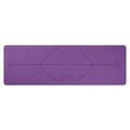 Yoga Mat Folding Exercise with Thick Cushioned Foam and Body Alignment Lines for Beginners - Image 3