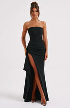 JENNY - Off-Shoulder Twisted Maxi Dress