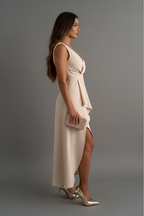 Jina V-Neck Wrap Dress