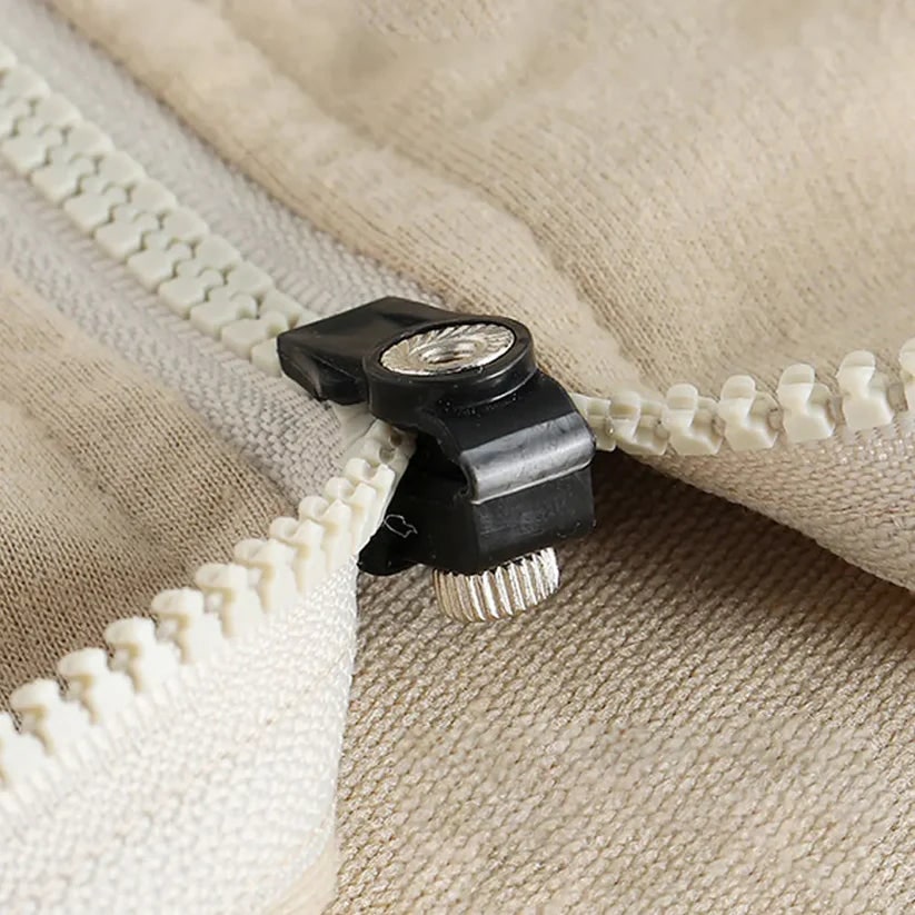 Zipper Replacement Slider for Broken Repair Kit with Universal Clamp - Image 2