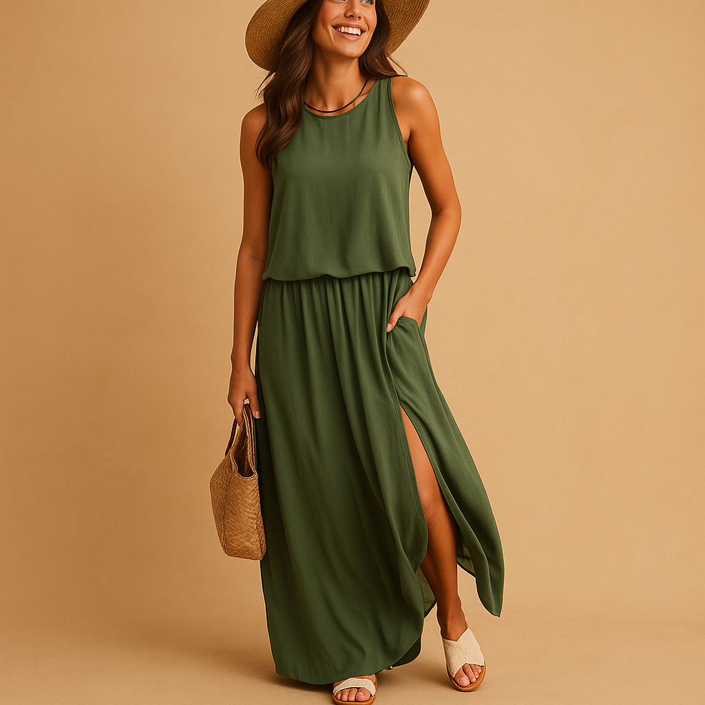 Naya Ellin. – Women’s Lightweight Summer Dress with Relaxed Fit