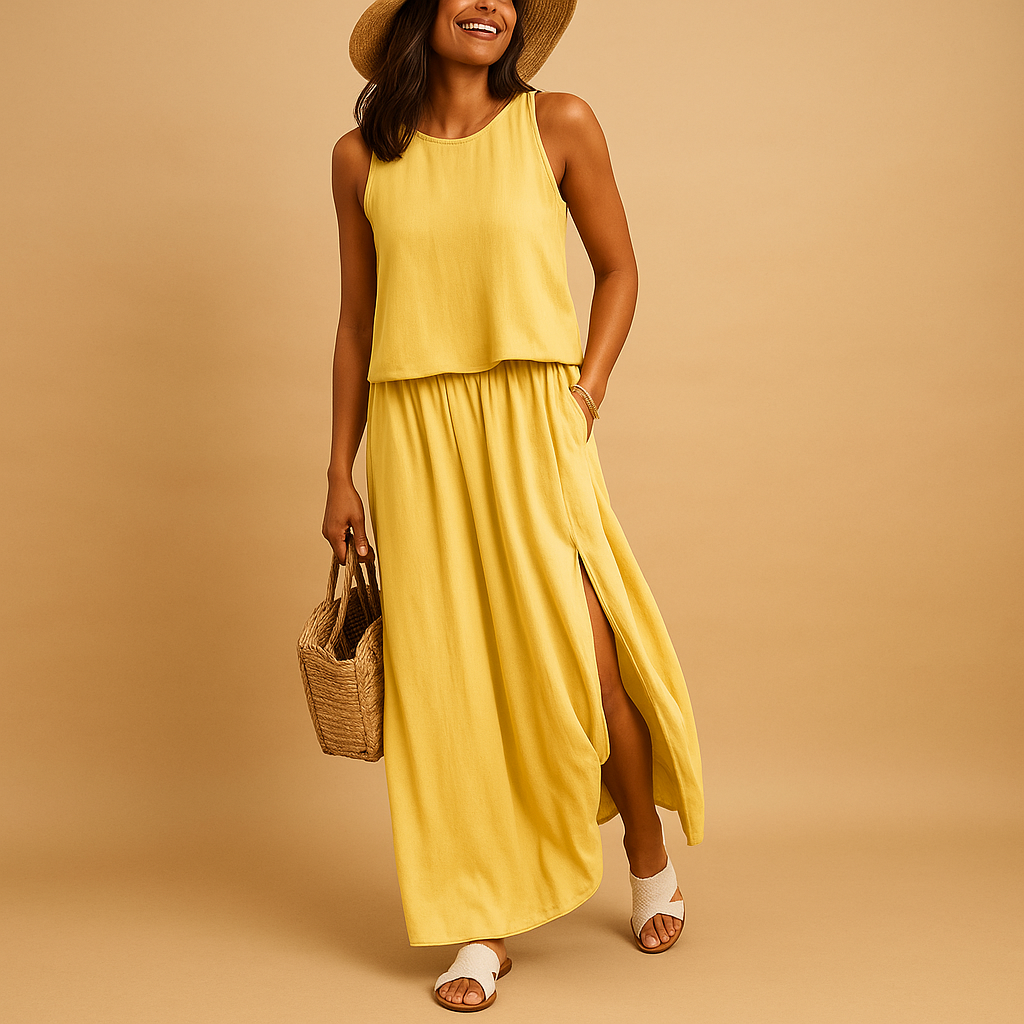 Naya Ellin. – Women’s Lightweight Summer Dress with Relaxed Fit